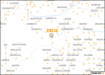 map of Rocío