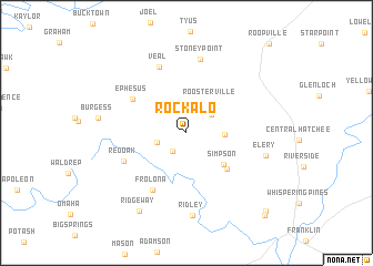 map of Rockalo