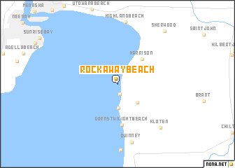 map of Rockaway Beach