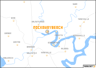 map of Rockaway Beach