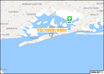 map of Rockaway Park