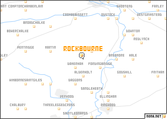 map of Rockbourne