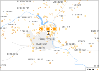 map of Rockbrook