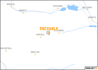 map of Rockdale