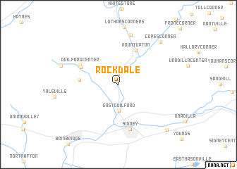 map of Rockdale