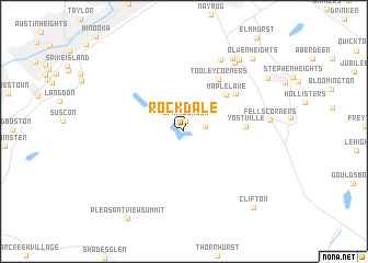 map of Rockdale