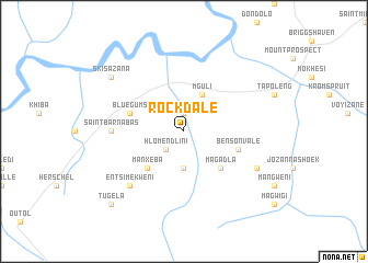 map of Rockdale