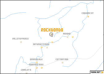 map of Rock Dondo