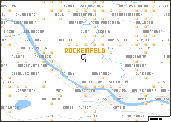 map of Rockenfeld