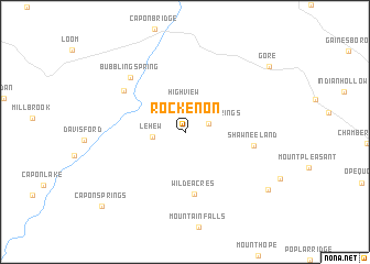 map of Rock Enon