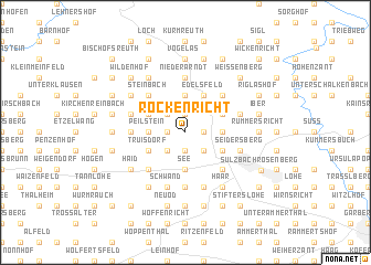 map of Röckenricht