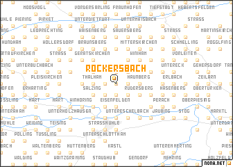 map of Rockersbach