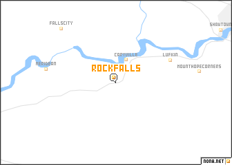 map of Rock Falls