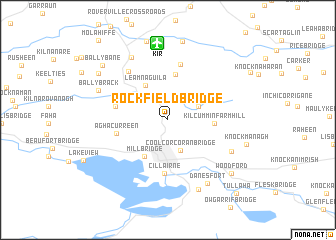map of Rockfield Bridge
