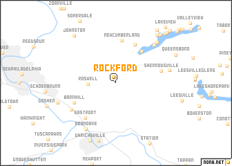 map of Rockford