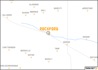 map of Rockford