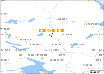 map of Rockhammar
