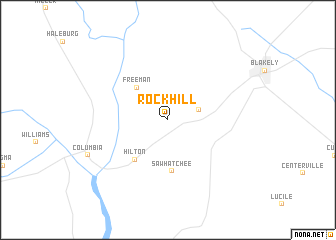 map of Rock Hill