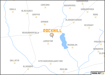 map of Rock Hill