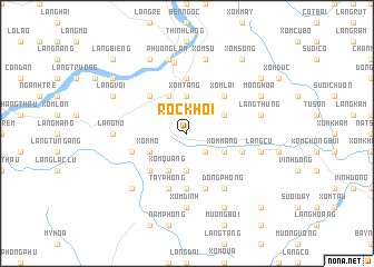 map of Róc Khơi