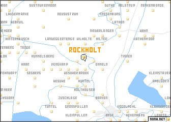 map of Rockholt