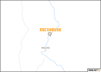 map of Rock House