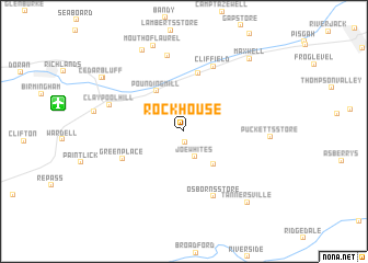 map of Rockhouse