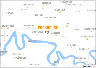 map of Rock House