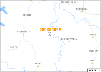 map of Rockhouse