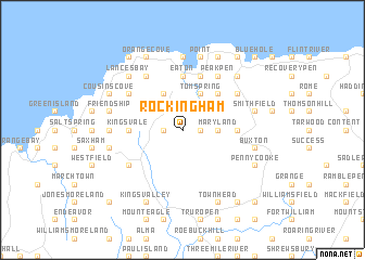 map of Rockingham