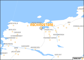 map of Rocking Stone