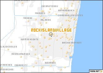 map of Rock Island Village