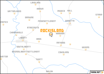 map of Rock Island