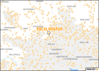 map of Rockland Run