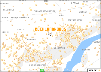 map of Rockland Woods