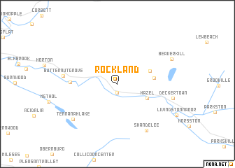 map of Rockland