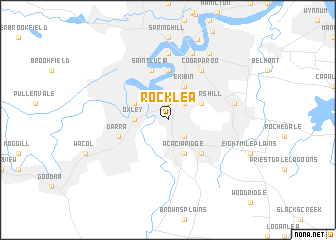 map of Rocklea