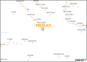 map of Rocklick