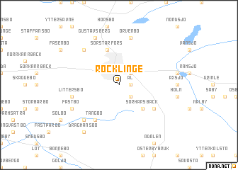 map of Röcklinge