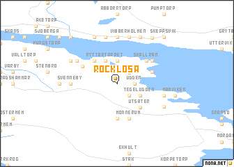 map of Rocklösa