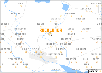 map of Rocklunda