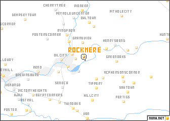 map of Rockmere