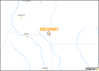 map of Rockport