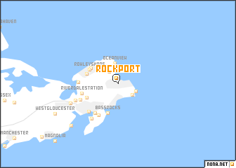 map of Rockport