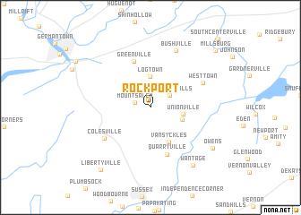 map of Rockport