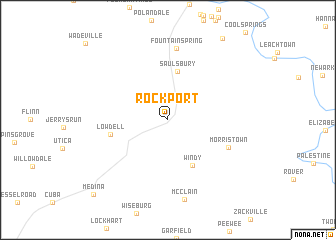 map of Rockport