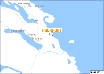 map of Rockport