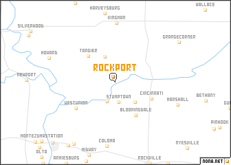 map of Rockport