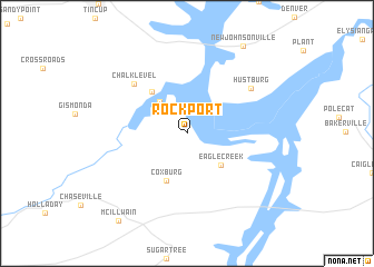 map of Rockport