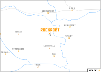 map of Rockport